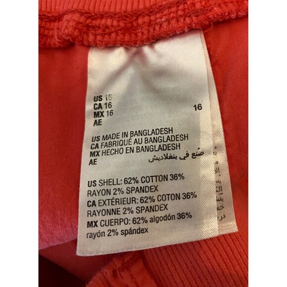 Style & Co Capri Pants Frosted Rose Mid-Rise Comfort Waist Tie Hem Size 16 - Picture 4 of 12